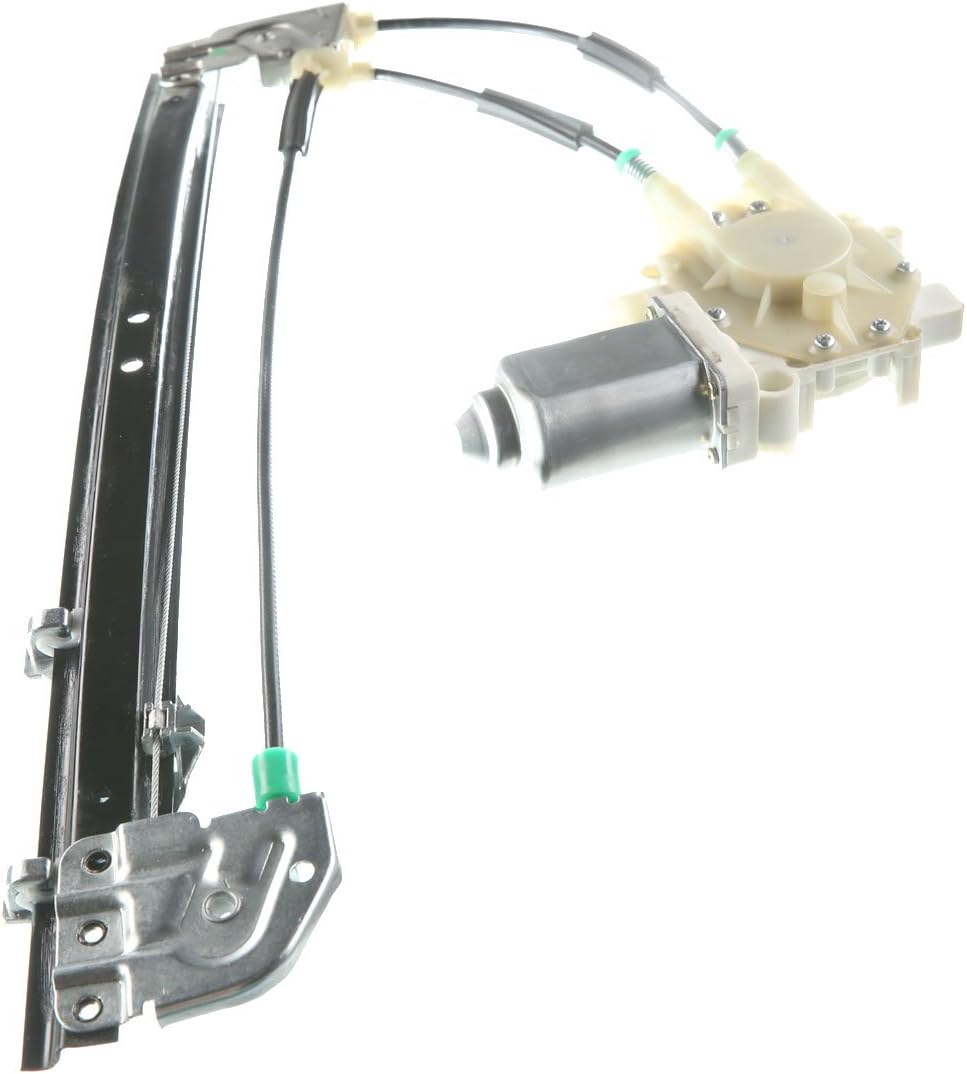 Rear Left Driver Side Power Window Regulator with Motor for BMW E39 528i 540i 1997-1998 Pack of 2 G48463