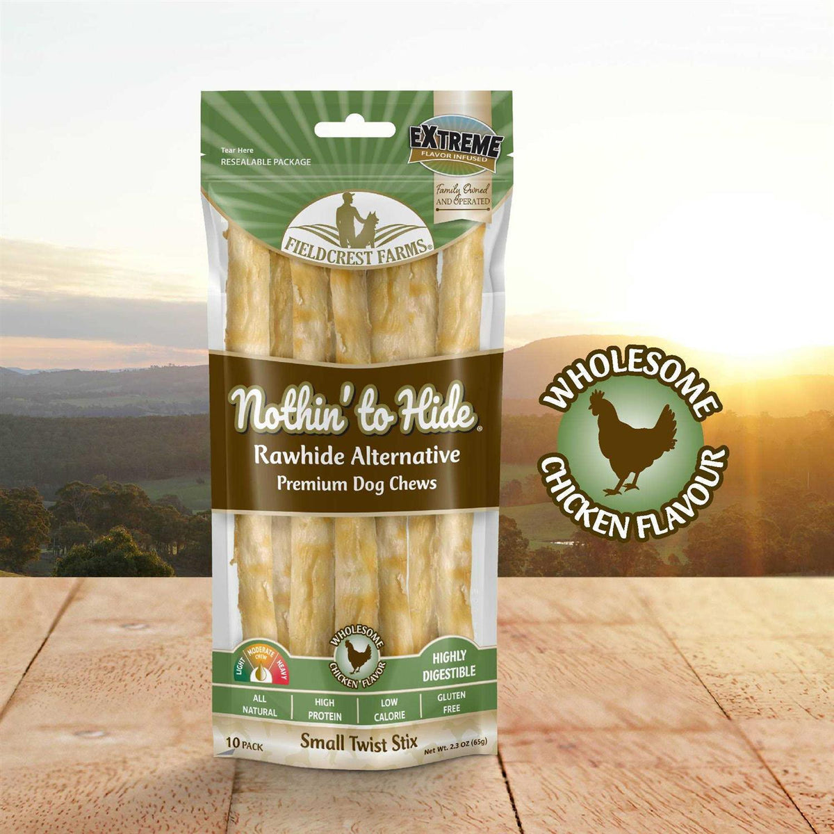 Chicken Twist Stix Pet Supplies W2947