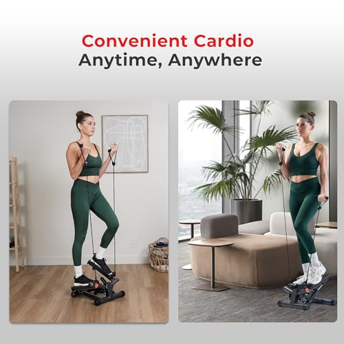 Mini Stepper with Resistance Band Q474
