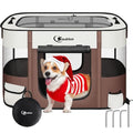 Foldable Dog Playpen with Carrying Case Q54229