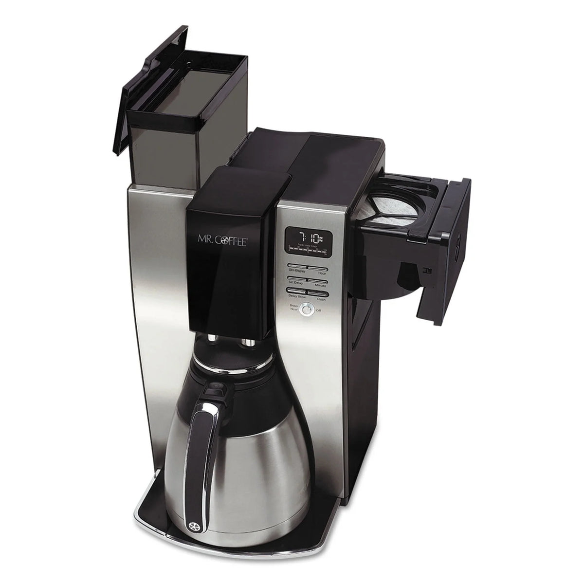 Stainless Steel 10 Cup Programmable Coffee Maker N93455