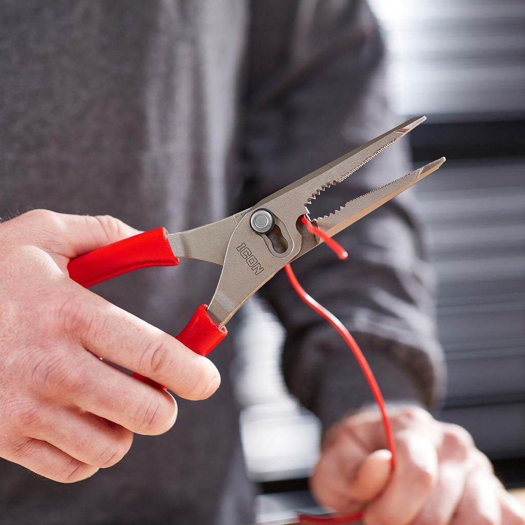 9 in. Long-Nose Slip-Joint Pliers I216