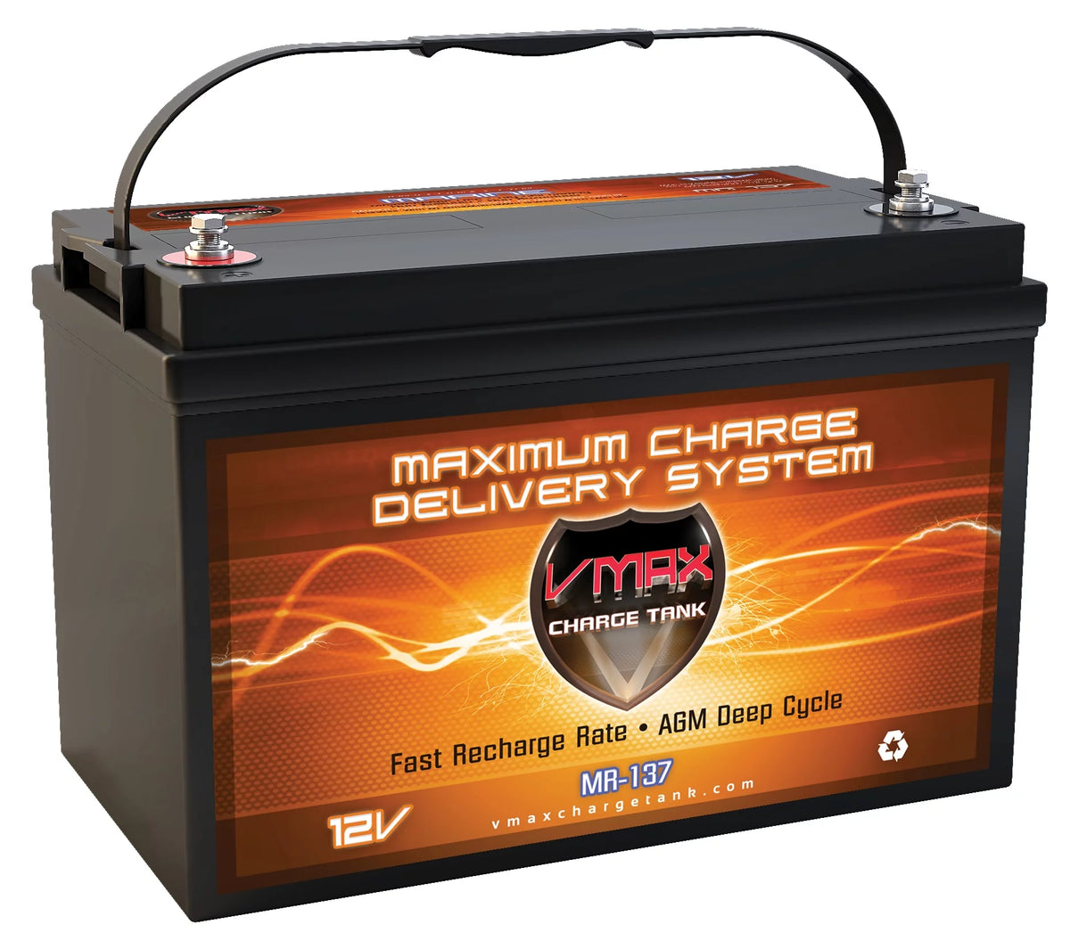 12V 120Ah AGM Deep Cycle Marine Battery H147524