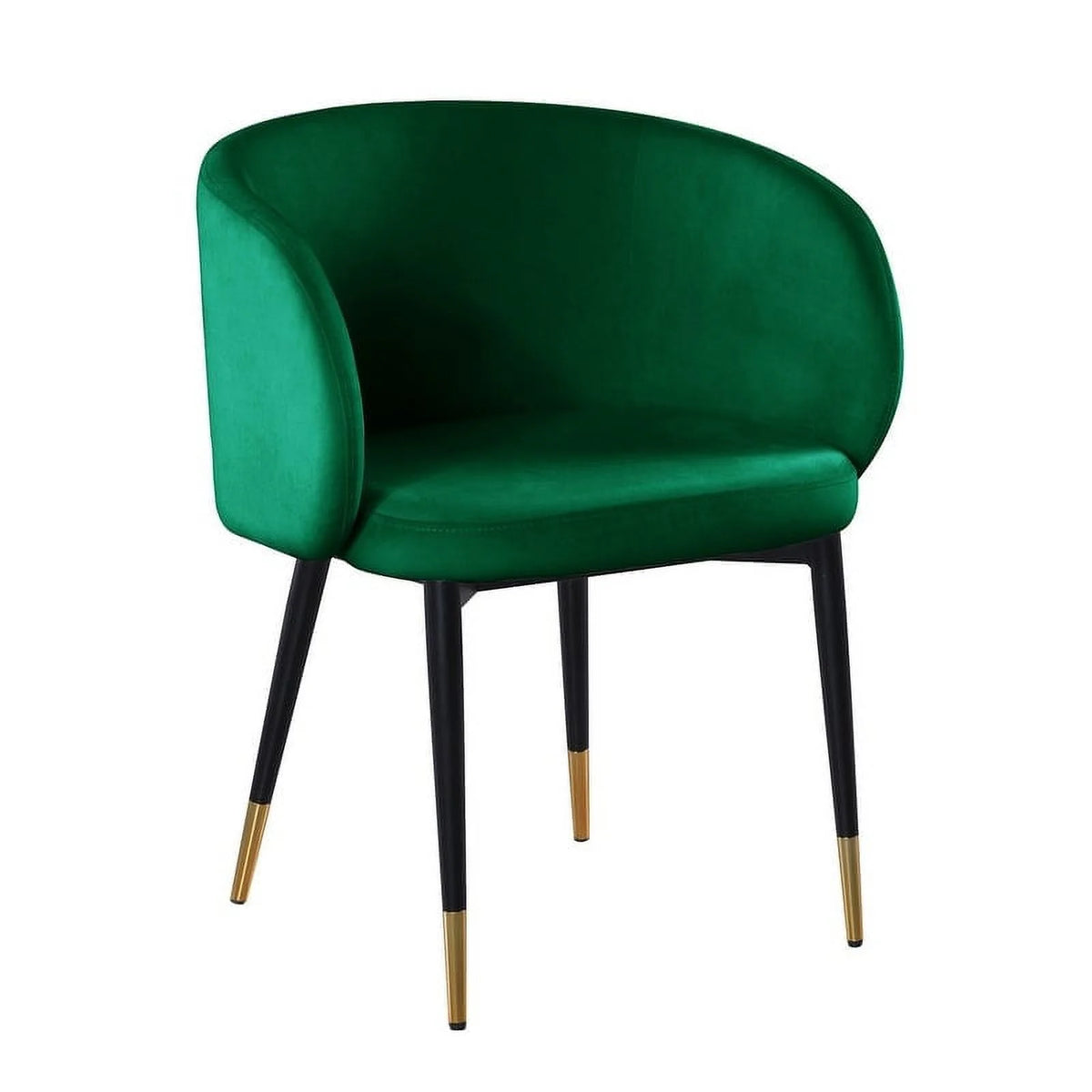 Gray Velvet Upholstered Side Chair J693282