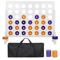 4 in A Row Wooden Board Game with Carry Case C60763