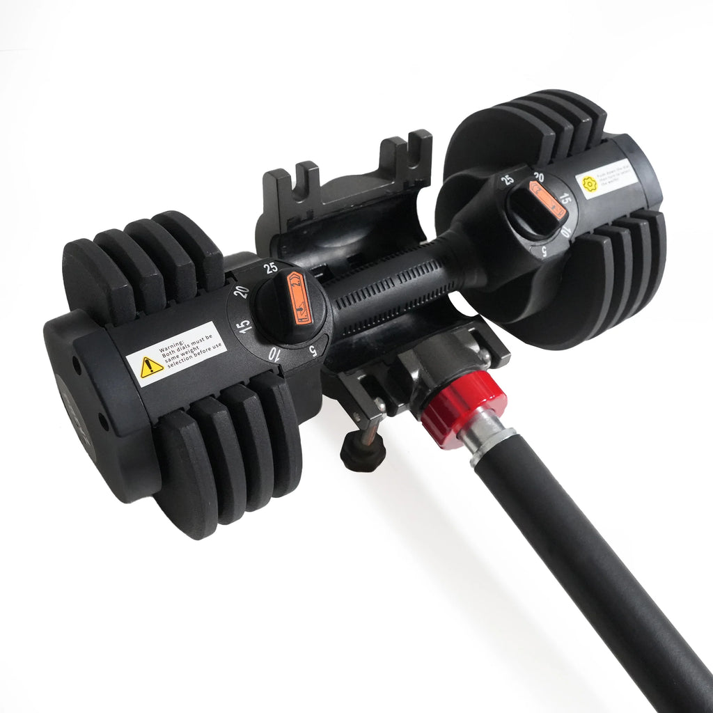 Adjustable Dumbbell to Barbell Converter, up to 200 lb. Capacity D32340