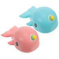 2 Pcs Wind-up Bathtub Toys T921