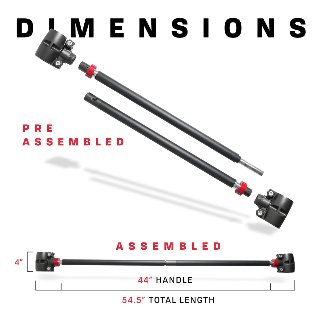 Adjustable Dumbbell to Barbell Converter, up to 200 lb. Capacity D32340