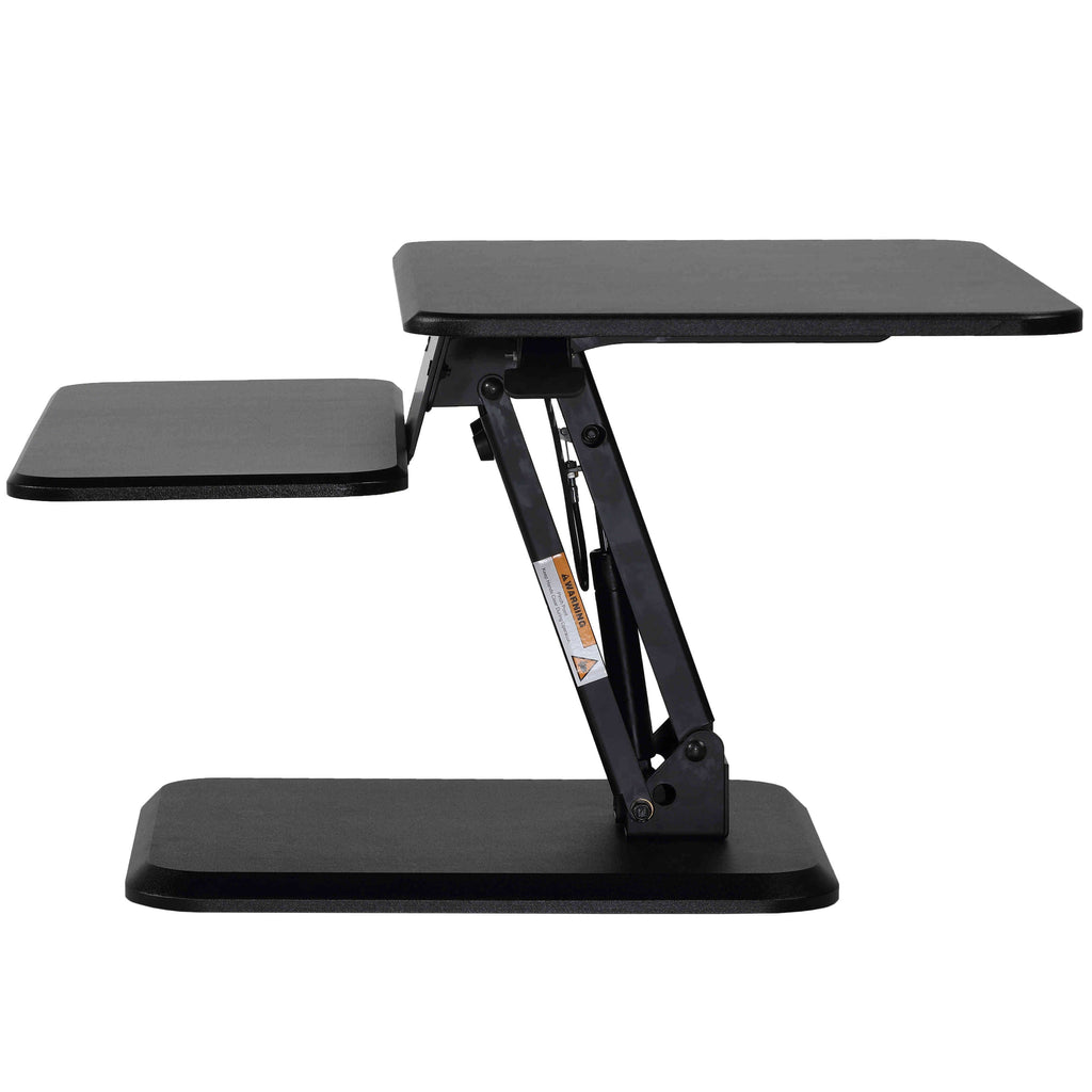 Adjustable Sit to Stand Desktop Monitor Stand, Black E494288