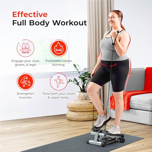 Mini Stepper with Resistance Band Q474