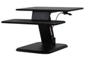 Adjustable Sit to Stand Desktop Monitor Stand, Black E494288