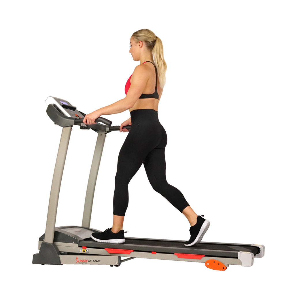 Folding Treadmill with Manual Incline and Pulse Sensors X620666