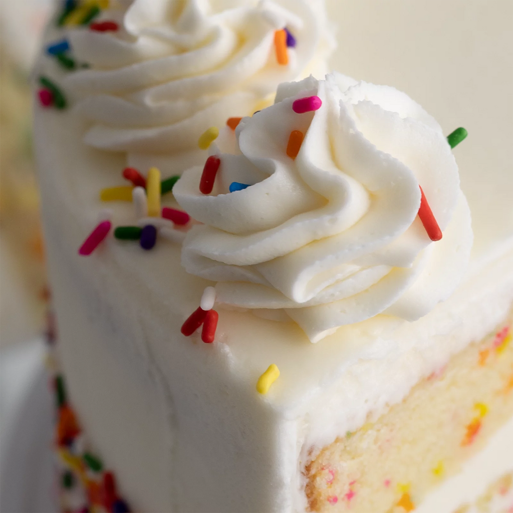 Vanilla Confetti Cake Large 10” Size U81540