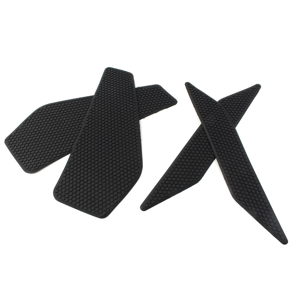 4x Motorbike Side Tank Traction Grips Pads R36794