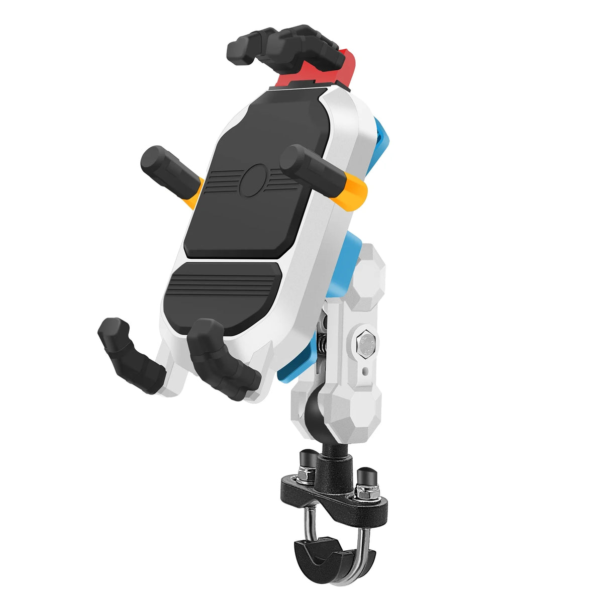 Waterproof Motorcycle Phone Mount Holder with 360° Rotation Handlebar Mount H85742