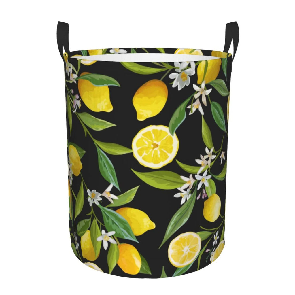 Round Laundry Hamper with Handles N540