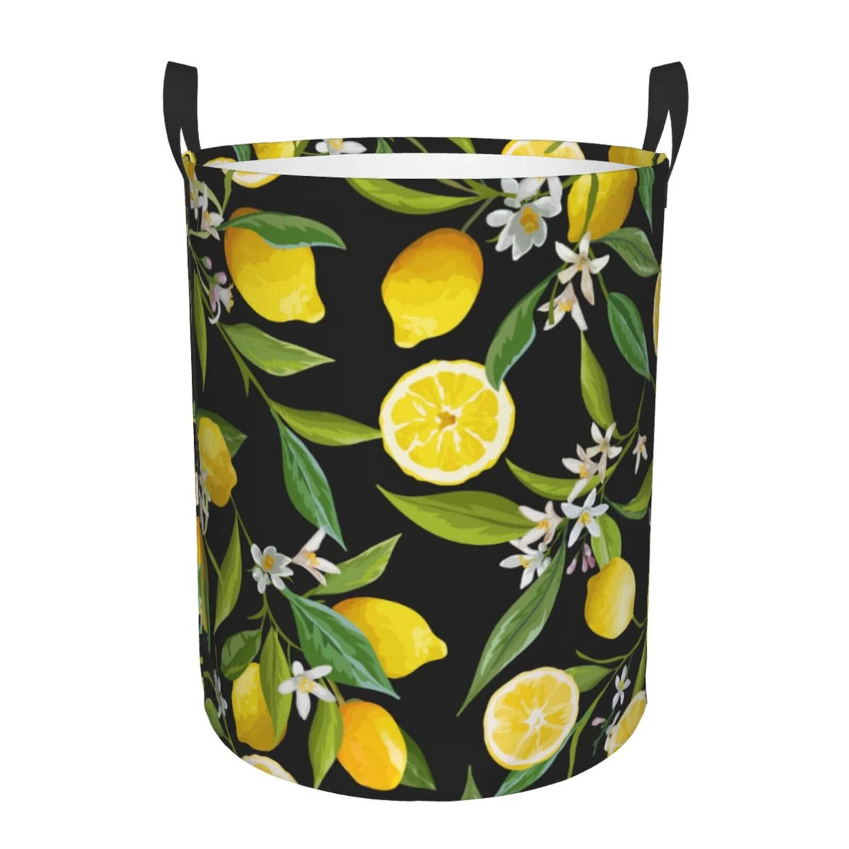 Round Laundry Hamper with Handles N540