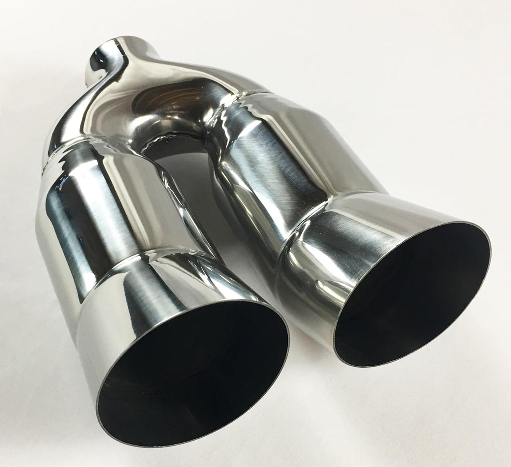 Stainless Steel Slant Exhaust Tip Pack of 2 Q1542