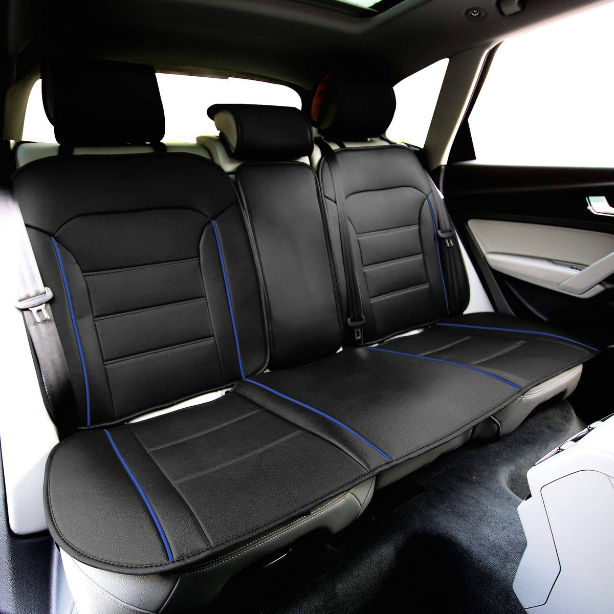 Blue Leatherette Seat Cushions J999500