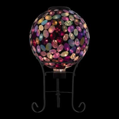 Mosaic Solar Gazing Ball Q8969