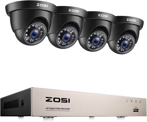 16CH 1080P Security Camera System with 4TB Hard Drive V653884