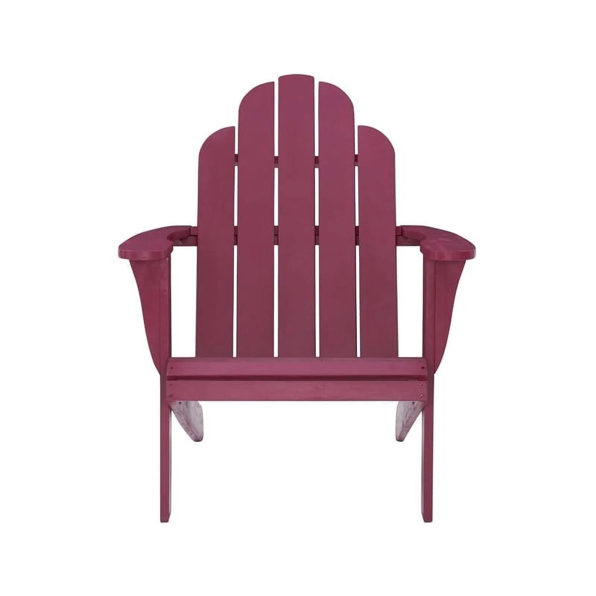 Red Wood Outdoor Chair with Arm Rests X103103