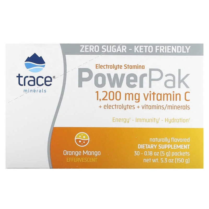 Sugar Free Orange Mango Electrolyte Power Pak 0.18 oz Pack of 3 V980