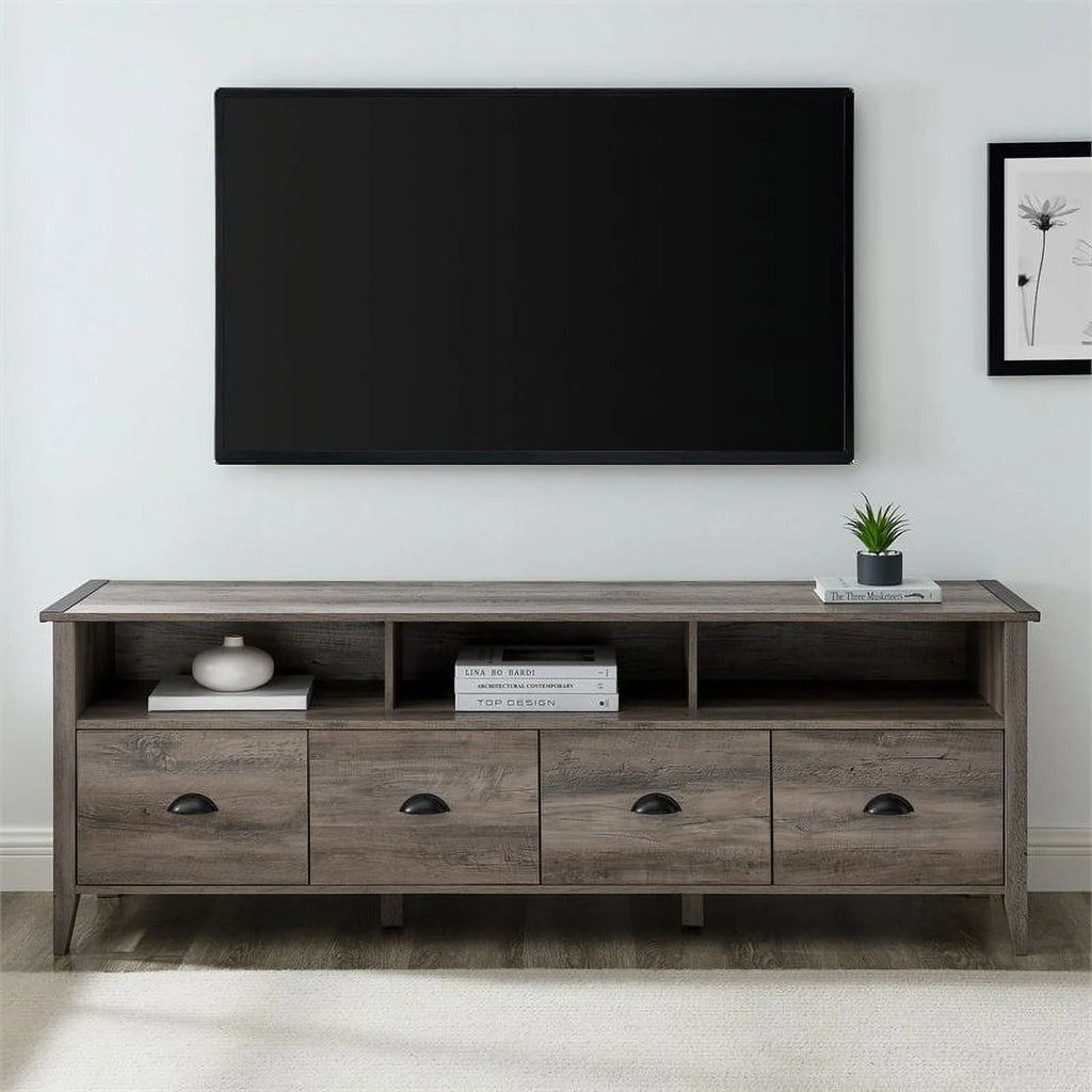 70" 4-Drawer TV Stand F628