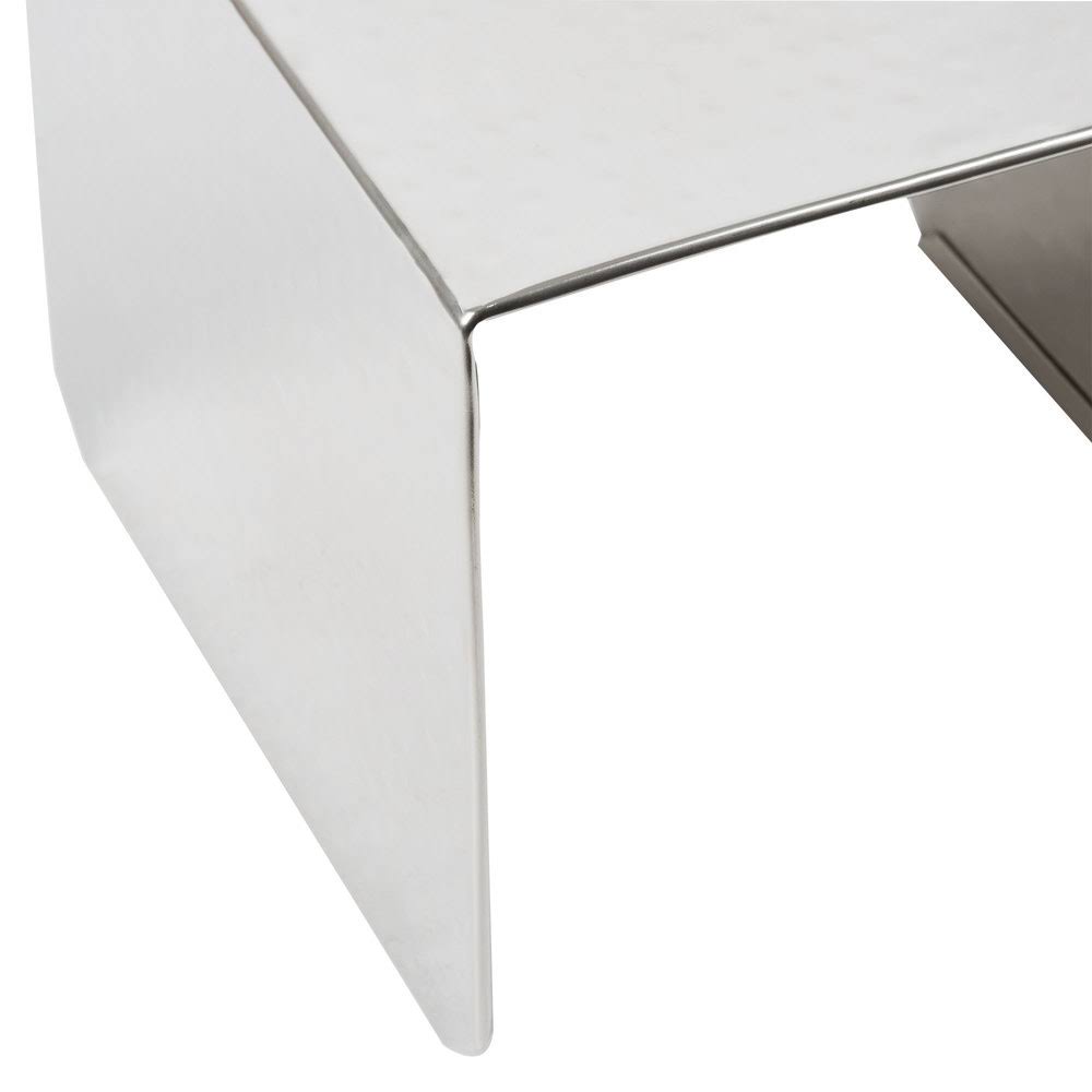 3-Piece Hammered Stainless Steel Riser Set X941