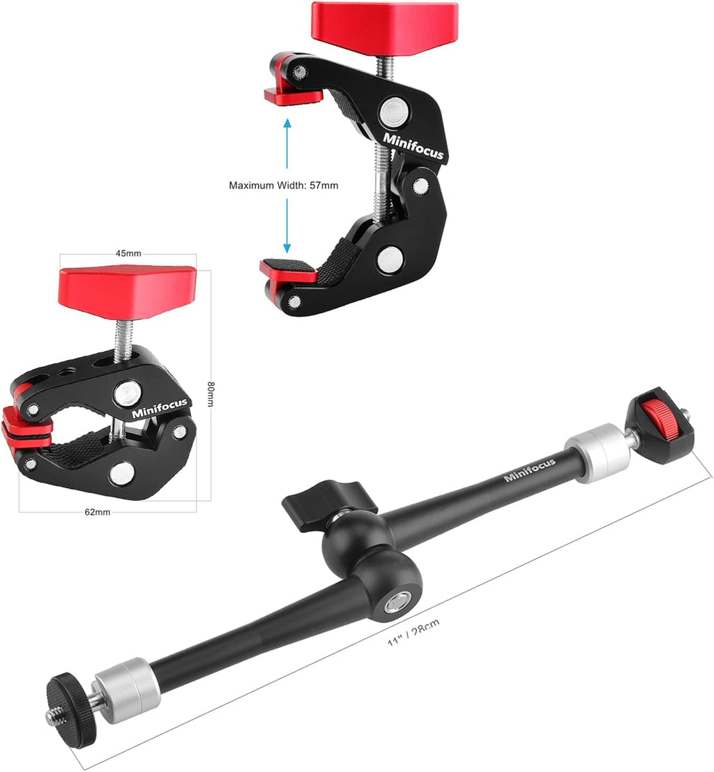 Articulating Friction Magic Arm Super Clamp Mount Kit U5088