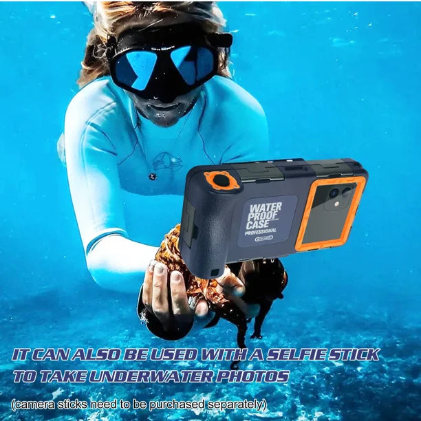 Waterproof Protective Case for Samsung Galaxy S20 5G UW and All Phones Up to 6.9 Inch O48546