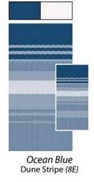 Universal Awning Replacement Fabric 16'2" Ocean Blue L79536