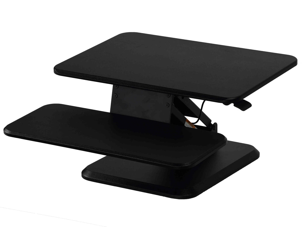 Adjustable Sit to Stand Desktop Monitor Stand, Black E494288