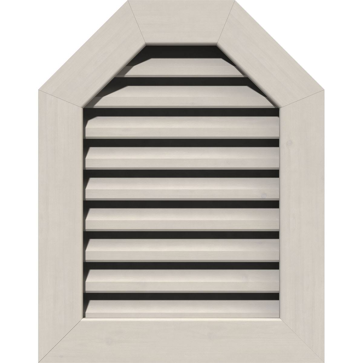Primed Octagonal Top Gable Vent S384188