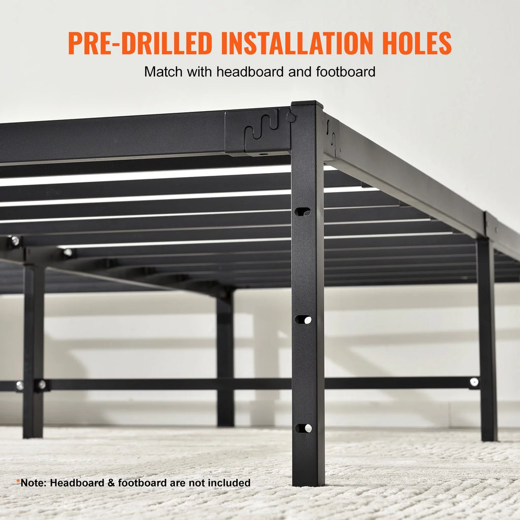 Full Size 18 inch Metal Bed Frame L475801