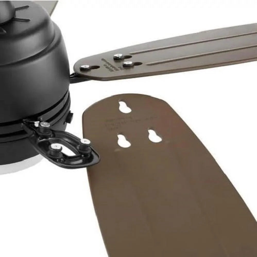White LED Outdoor Ceiling Fan with Light Q425278