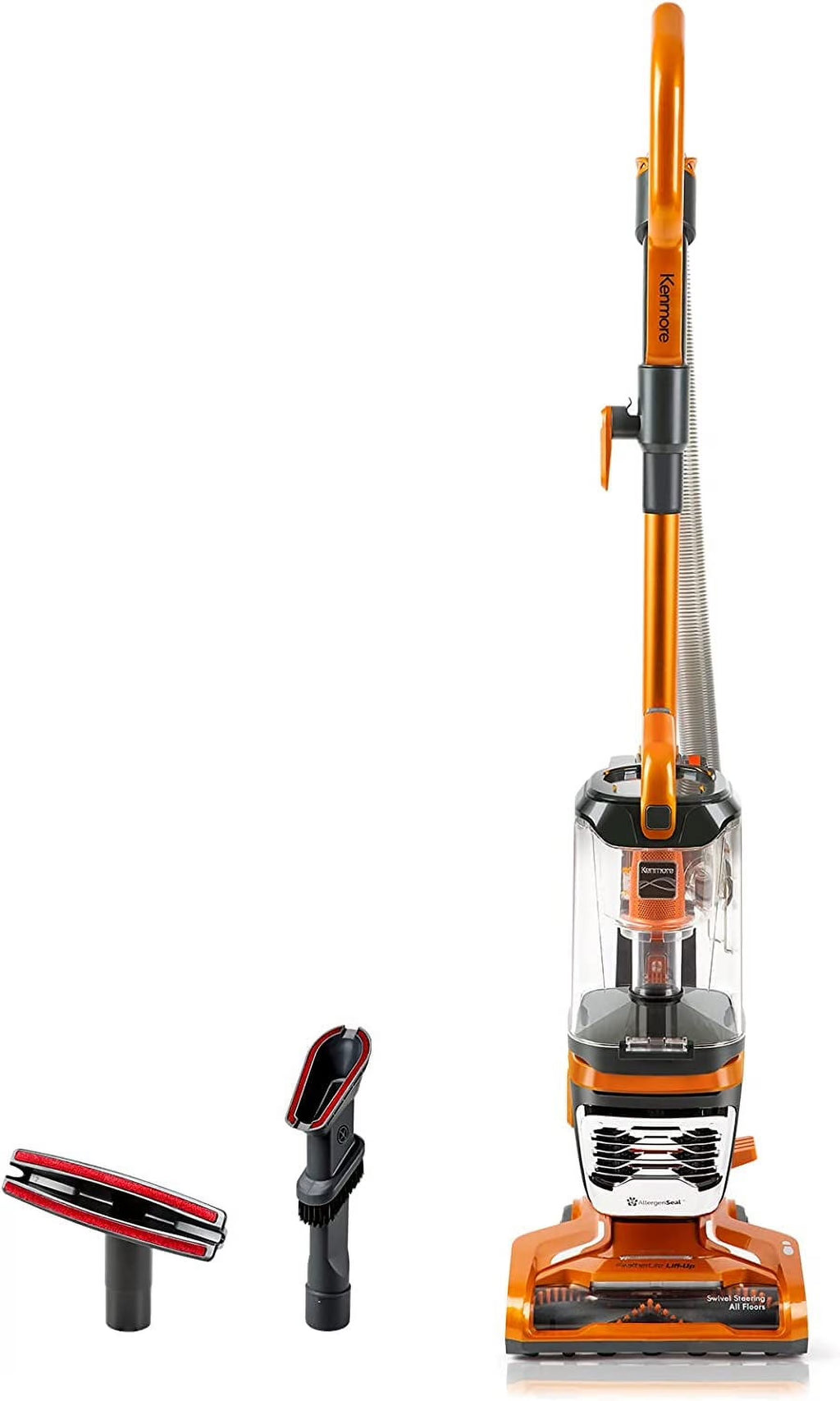 Orange Bagless Upright Vacuum E653