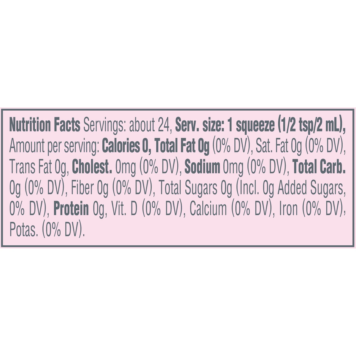 Liquid Water Enhancer (Pack of 20) Y6511