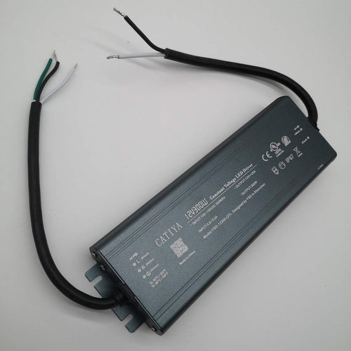 12V 300W LED Driver Transformer, IP67 Waterproof, Pack of 2 R293226