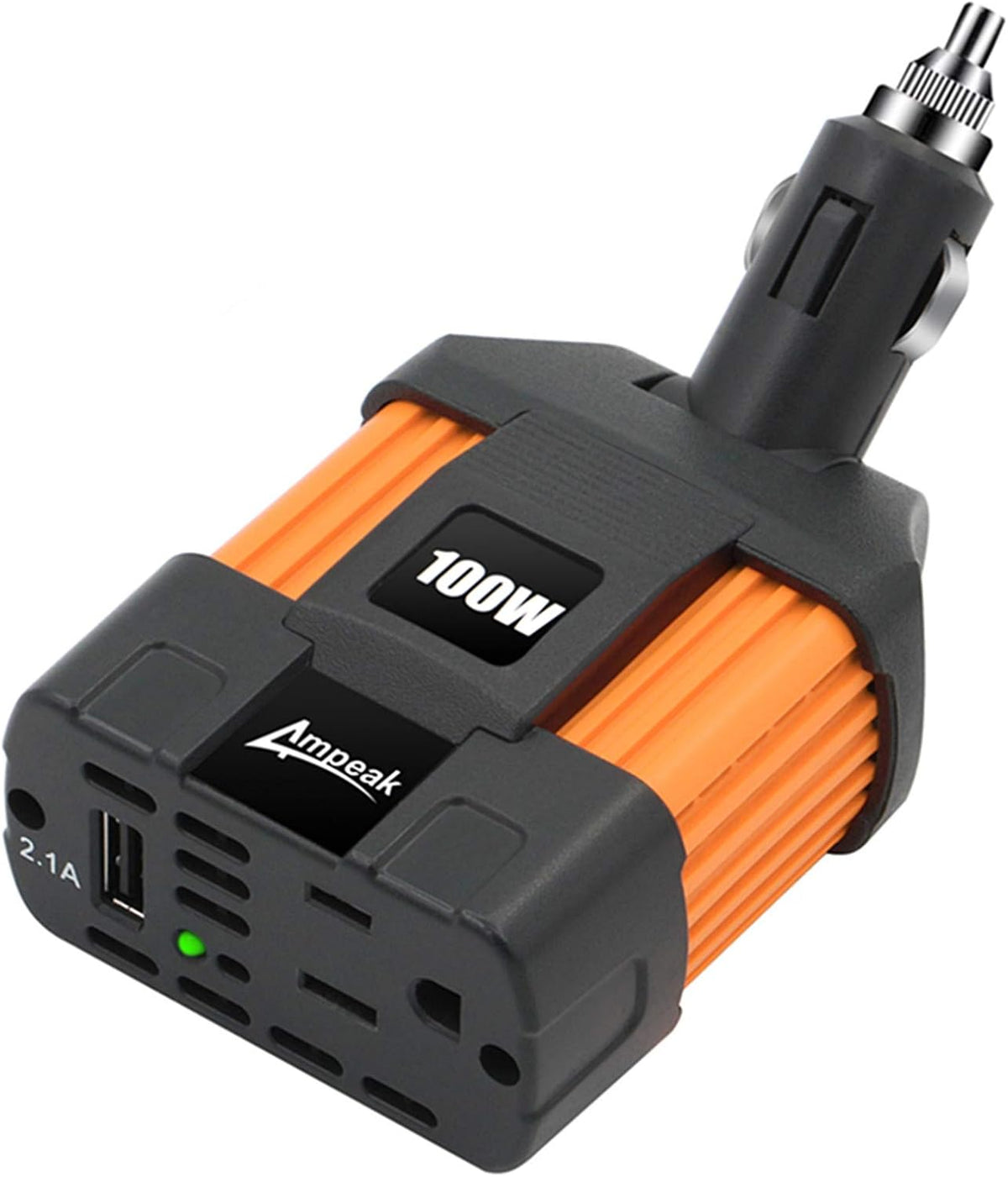 750W Power Inverter 12V DC to 110V AC Converter with Dual USB Dual AC Outlets R3825